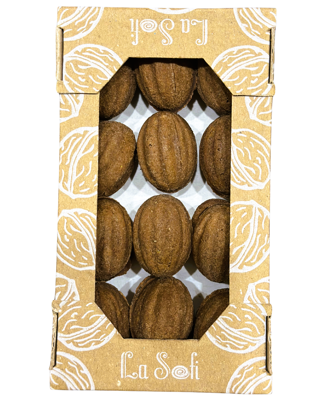 Горішки з шоколадно-фундуковою пастою та згущеним молоком, 12шт