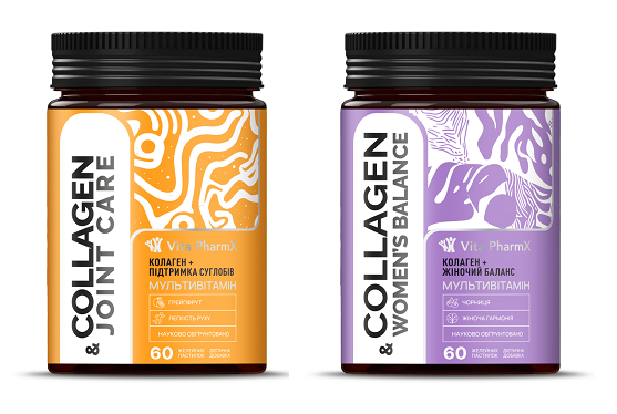 Набір 7: Подвійна колагенова підтримка. Collagen & Joint Care + Collagen & Women’s Balance