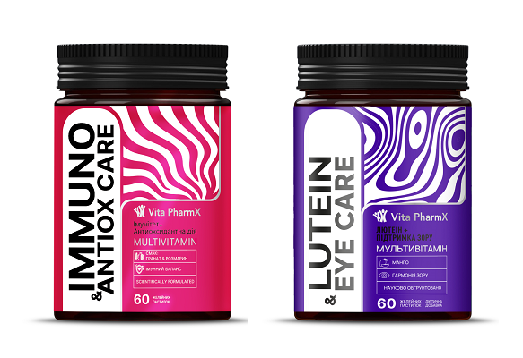 Набір 8: Захист організму та очей. Immuno & Antiox Care + Lutein & Eye Care